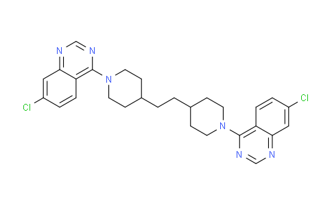 CAS No. 52791-50-1, 1,2-Bis(1-(7-chloroquinazolin-4-yl)piperidin-4-yl)ethane