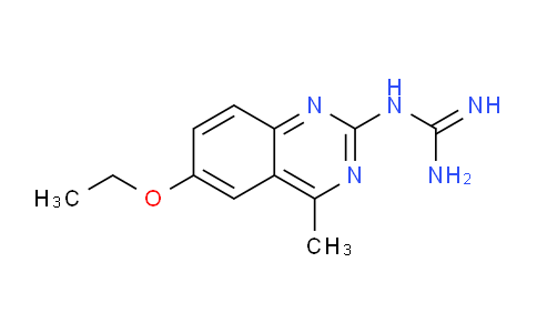 CAS No. 5361-35-3, 1-(6-Ethoxy-4-methylquinazolin-2-yl)guanidine