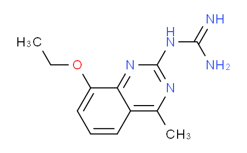 CAS No. 5361-37-5, 1-(8-Ethoxy-4-methylquinazolin-2-yl)guanidine