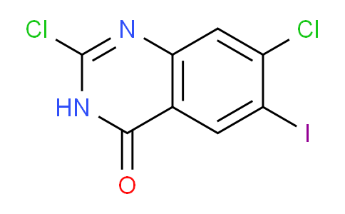 CAS No. 540501-10-8, 2,7-Dichloro-6-iodoquinazolin-4(3H)-one