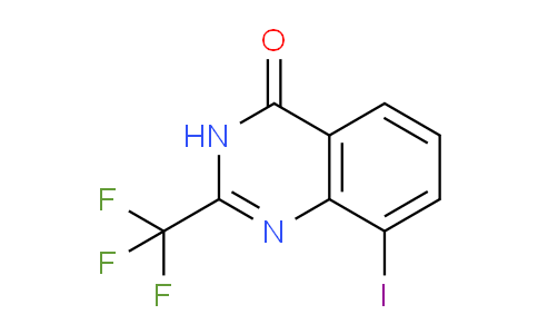 CAS No. 54139-89-8, 8-Iodo-2-(trifluoromethyl)quinazolin-4(3H)-one