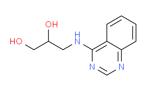 CAS No. 5423-63-2, 3-(Quinazolin-4-ylamino)propane-1,2-diol
