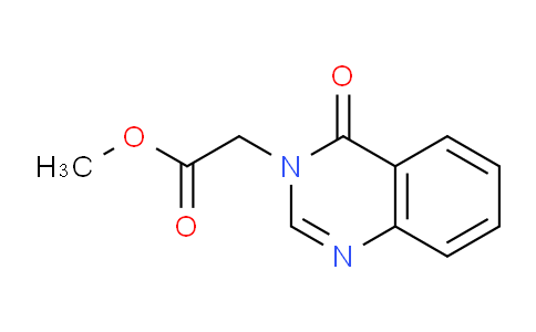 CAS No. 54368-19-3, Methyl 2-(4-oxoquinazolin-3(4H)-yl)acetate