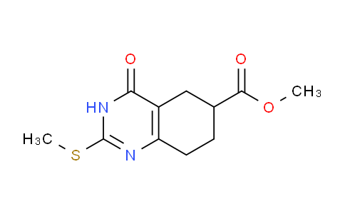 CAS No. 5437-53-6, Methyl 2-(methylthio)-4-oxo-3,4,5,6,7,8-hexahydroquinazoline-6-carboxylate