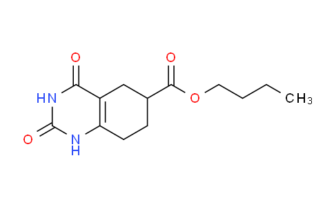 CAS No. 5437-56-9, Butyl 2,4-dioxo-1,2,3,4,5,6,7,8-octahydroquinazoline-6-carboxylate
