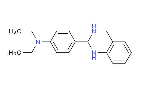 CAS No. 547739-88-8, N,N-Diethyl-4-(1,2,3,4-tetrahydroquinazolin-2-yl)aniline