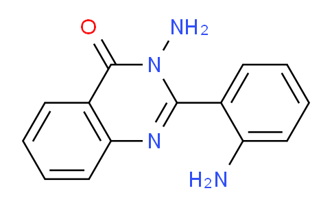 CAS No. 54987-33-6, 3-Amino-2-(2-aminophenyl)quinazolin-4(3H)-one