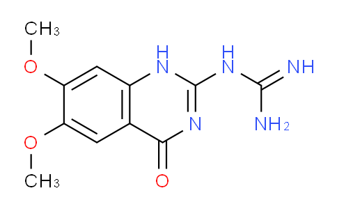 CAS No. 550299-59-7, 1-(6,7-Dimethoxy-4-oxo-1,4-dihydroquinazolin-2-yl)guanidine