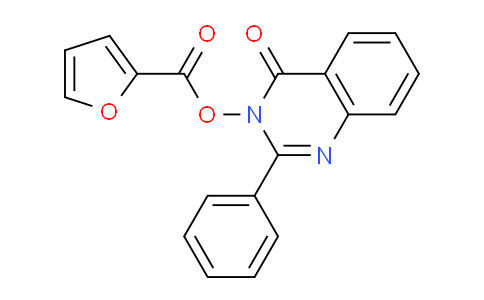 CAS No. 57202-28-5, 4-Oxo-2-phenylquinazolin-3(4H)-yl furan-2-carboxylate