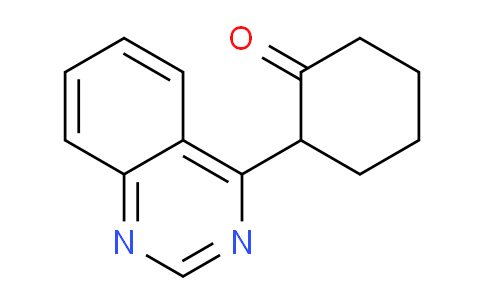 CAS No. 58006-85-2, 2-(Quinazolin-4-yl)cyclohexanone