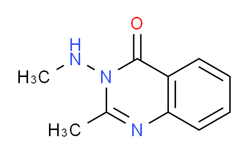 CAS No. 59169-44-7, 2-Methyl-3-(methylamino)quinazolin-4(3H)-one