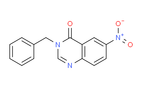 CAS No. 591755-12-3, 3-Benzyl-6-nitroquinazolin-4(3H)-one