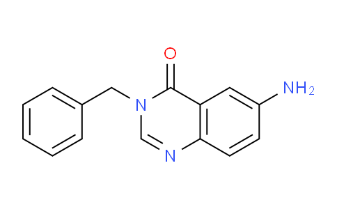 CAS No. 591755-14-5, 6-Amino-3-benzylquinazolin-4(3H)-one