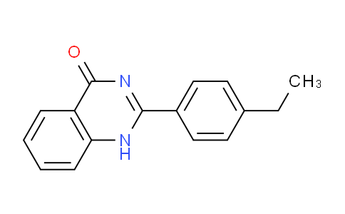 CAS No. 59455-96-8, 2-(4-Ethylphenyl)quinazolin-4(1H)-one