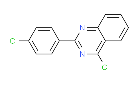 CAS No. 59490-94-7, 4-Chloro-2-(4-chlorophenyl)quinazoline