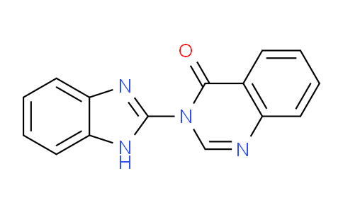 CAS No. 600723-81-7, 3-(1H-Benzo[d]imidazol-2-yl)quinazolin-4(3H)-one