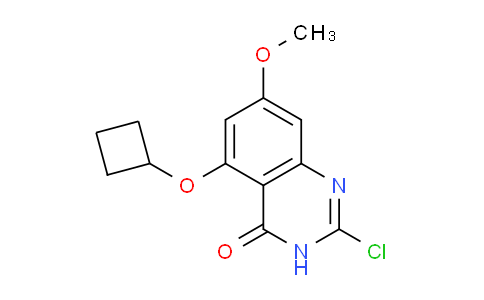 CAS No. 601516-87-4, 2-Chloro-5-cyclobutoxy-7-methoxyquinazolin-4(3H)-one