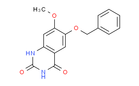 CAS No. 60547-99-1, 6-(Benzyloxy)-7-methoxyquinazoline-2,4(1H,3H)-dione