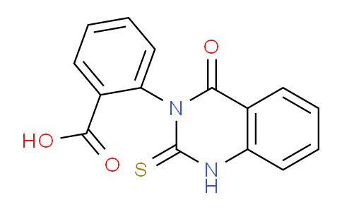 CAS No. 60849-65-2, 2-(4-Oxo-2-thioxo-1,2-dihydroquinazolin-3(4H)-yl)benzoic acid