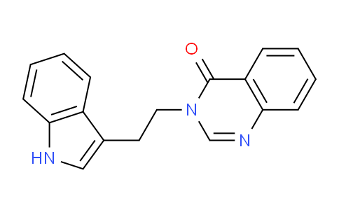 CAS No. 60941-86-8, 3-(2-(1H-Indol-3-yl)ethyl)quinazolin-4(3H)-one