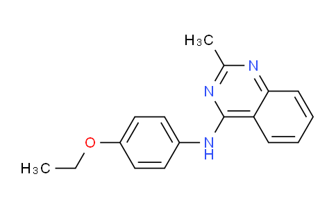 MC781037 | 610255-68-0 | N-(4-Ethoxyphenyl)-2-methylquinazolin-4-amine