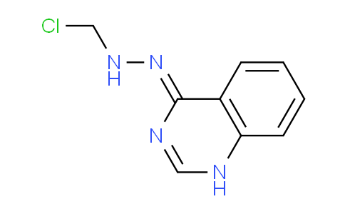 CAS No. 61164-83-8, 4-(2-(Chloromethyl)hydrazono)-1,4-dihydroquinazoline