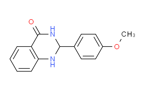 CAS No. 61195-16-2, 2-(4-Methoxyphenyl)-2,3-dihydroquinazolin-4(1H)-one