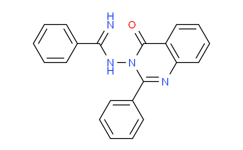 CAS No. 61330-42-5, N-(4-Oxo-2-phenylquinazolin-3(4H)-yl)benzimidamide
