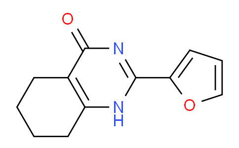 CAS No. 61378-77-6, 2-(Furan-2-yl)-5,6,7,8-tetrahydroquinazolin-4(1H)-one