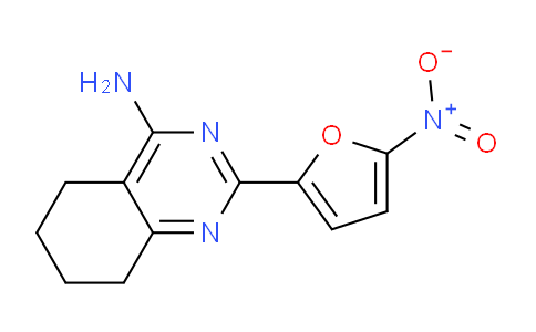 CAS No. 61378-95-8, 2-(5-Nitrofuran-2-yl)-5,6,7,8-tetrahydroquinazolin-4-amine
