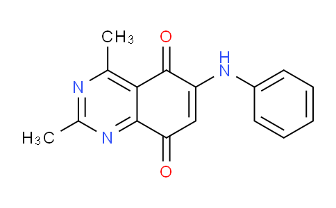 MC781075 | 61416-89-5 | 2,4-Dimethyl-6-(phenylamino)quinazoline-5,8-dione