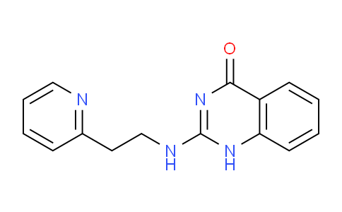 CAS No. 61741-33-1, 2-((2-(Pyridin-2-yl)ethyl)amino)quinazolin-4(1H)-one