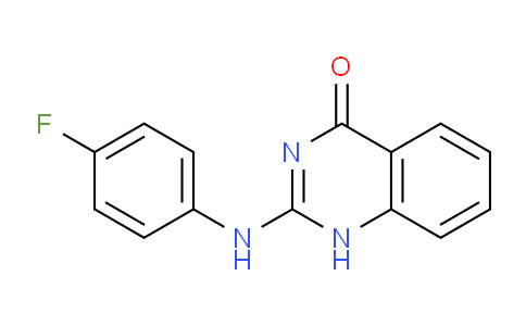 CAS No. 61741-34-2, 2-((4-Fluorophenyl)amino)quinazolin-4(1H)-one