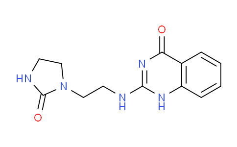 CAS No. 61741-43-3, 2-((2-(2-Oxoimidazolidin-1-yl)ethyl)amino)quinazolin-4(1H)-one