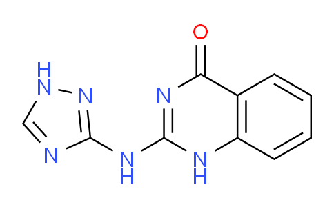 CAS No. 61741-45-5, 2-((1H-1,2,4-Triazol-3-yl)amino)quinazolin-4(1H)-one