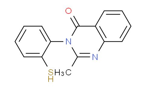 CAS No. 61741-77-3, 3-(2-Mercaptophenyl)-2-methylquinazolin-4(3H)-one