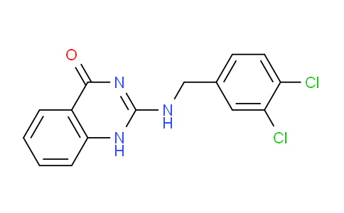 CAS No. 61779-12-2, 2-((3,4-Dichlorobenzyl)amino)quinazolin-4(1H)-one