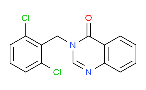 CAS No. 618443-46-2, 3-(2,6-Dichlorobenzyl)quinazolin-4(3H)-one