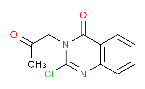CAS No. 62481-11-2, 2-Chloro-3-(2-oxopropyl)quinazolin-4(3H)-one