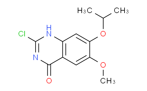 CAS No. 62484-44-0, 2-Chloro-7-isopropoxy-6-methoxyquinazolin-4(1H)-one