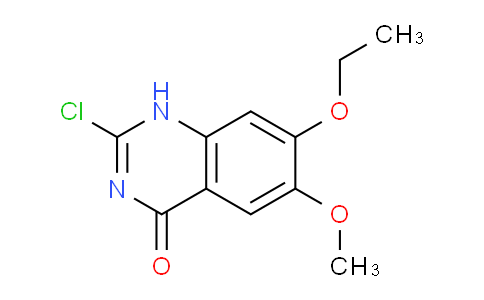 CAS No. 62484-45-1, 2-Chloro-7-ethoxy-6-methoxyquinazolin-4(1H)-one