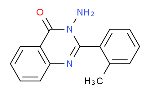 CAS No. 63002-69-7, 3-Amino-2-(o-tolyl)quinazolin-4(3H)-one