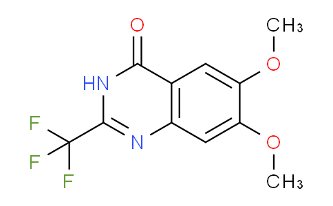 CAS No. 630422-44-5, 6,7-Dimethoxy-2-(trifluoromethyl)quinazolin-4(3H)-one