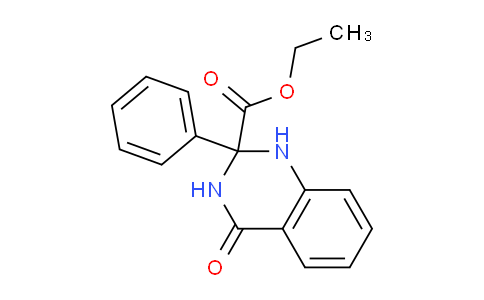CAS No. 632294-15-6, Ethyl 4-oxo-2-phenyl-1,2,3,4-tetrahydroquinazoline-2-carboxylate