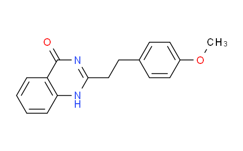 CAS No. 63660-82-2, 2-(4-Methoxyphenethyl)quinazolin-4(1H)-one