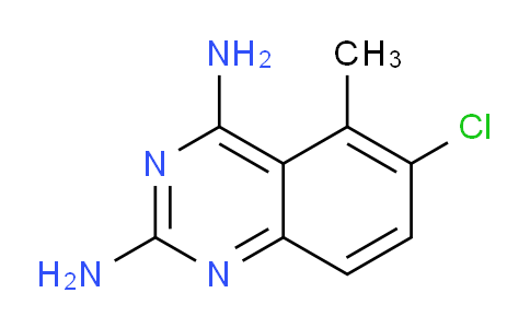 CAS No. 63770-43-4, 6-Chloro-5-methylquinazoline-2,4-diamine