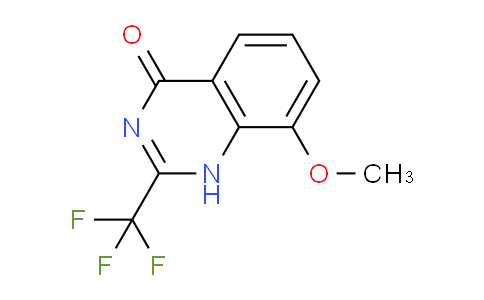CAS No. 640297-55-8, 8-Methoxy-2-(trifluoromethyl)quinazolin-4(1H)-one