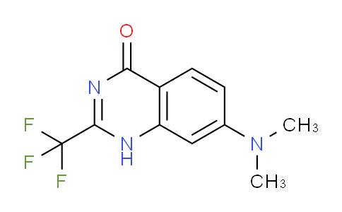 CAS No. 640297-59-2, 7-(Dimethylamino)-2-(trifluoromethyl)quinazolin-4(1H)-one