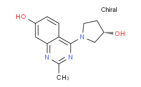 MC781335 | 646450-77-3 | (S)-4-(3-Hydroxypyrrolidin-1-yl)-2-methylquinazolin-7-ol
