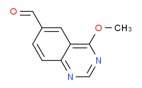 CAS No. 648449-03-0, 4-Methoxyquinazoline-6-carbaldehyde